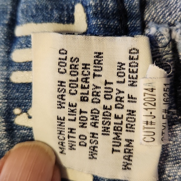 Hydraulic Women's Flare Blue Jeans Lola Boot Flare Size 1/2 Short Cotton - Picture 10 of 11